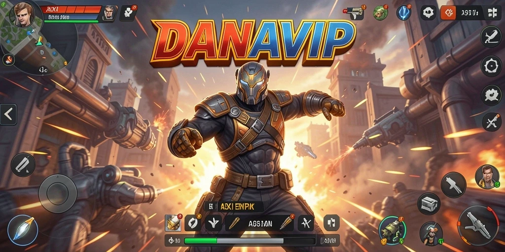 Gameplay seru dan menantang di DANAVIP dengan aksi penuh adrenalin.