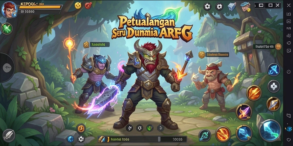 Tampilan gameplay KEPO66 yang mendebarkan di dunia ARPG.