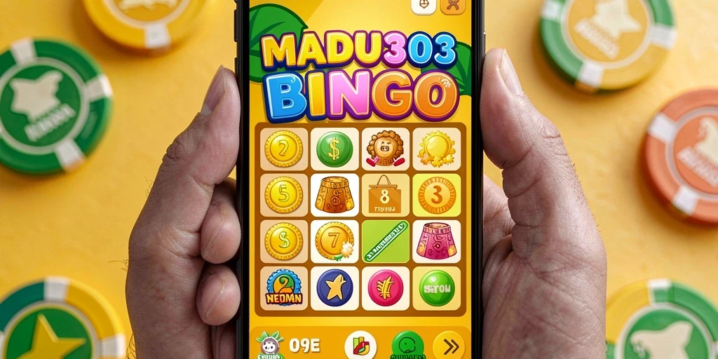 Tampilan gameplay seru dalam permainan Bingo MADU303.