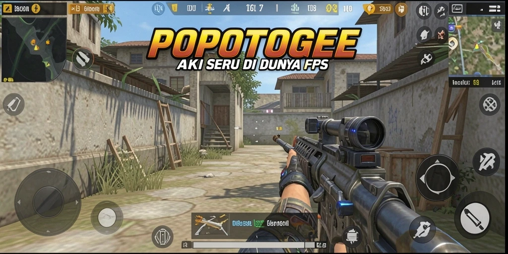 Tangkap momen seru di medan perang FPS POPOTOGEL.
