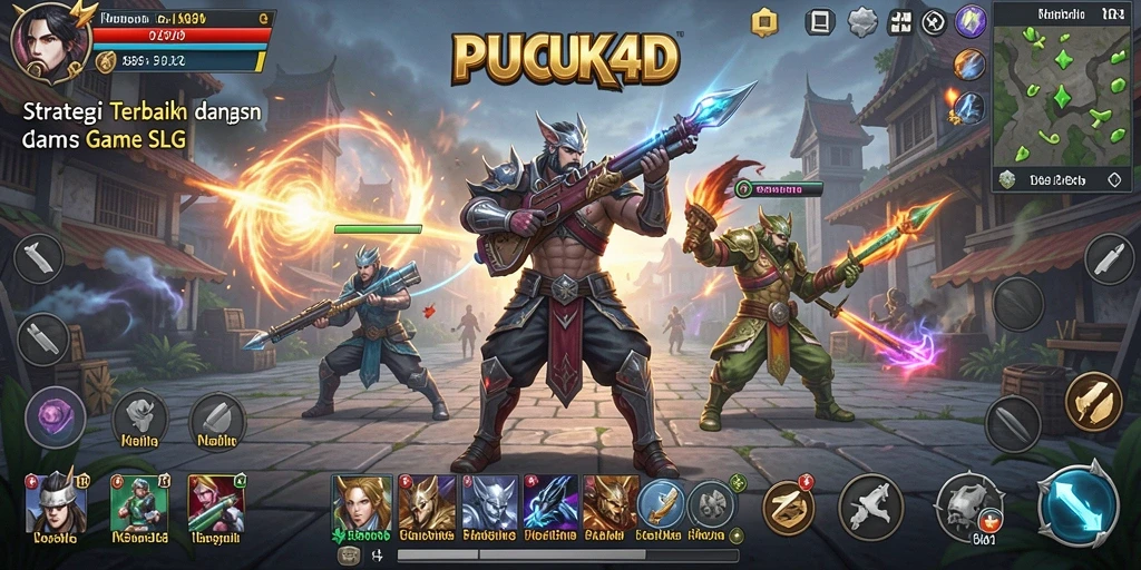 Tampilan gameplay yang seru dan menantang di PUCUK4D.
