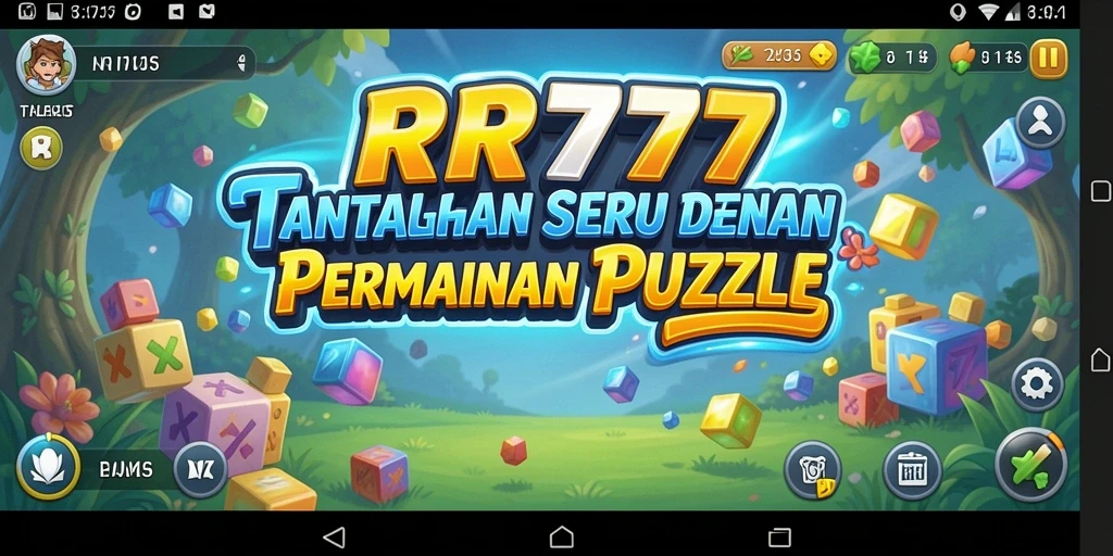 Tampilan gameplay RR777 yang menantang teka-teki Puzzle.