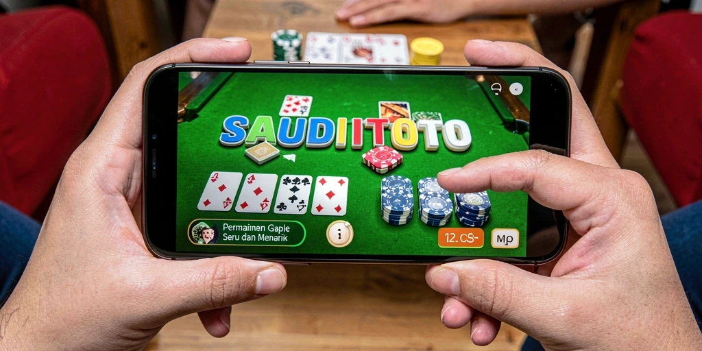 Tampilan gameplay SAUDITOTO yang menarik dan mendebarkan.